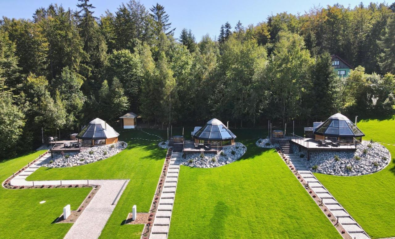 Osada Poli Koniakow - Panoramiczny Domek Nr 1 Z Prywatna Balia I Hydromasazem Esterno foto